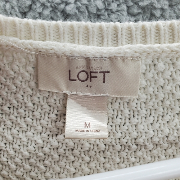 Ann Taylor Loft Knit Sweater Womens Size Medium - Picture 5 of 9